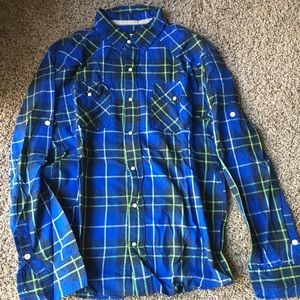 Men’s plaid shirt